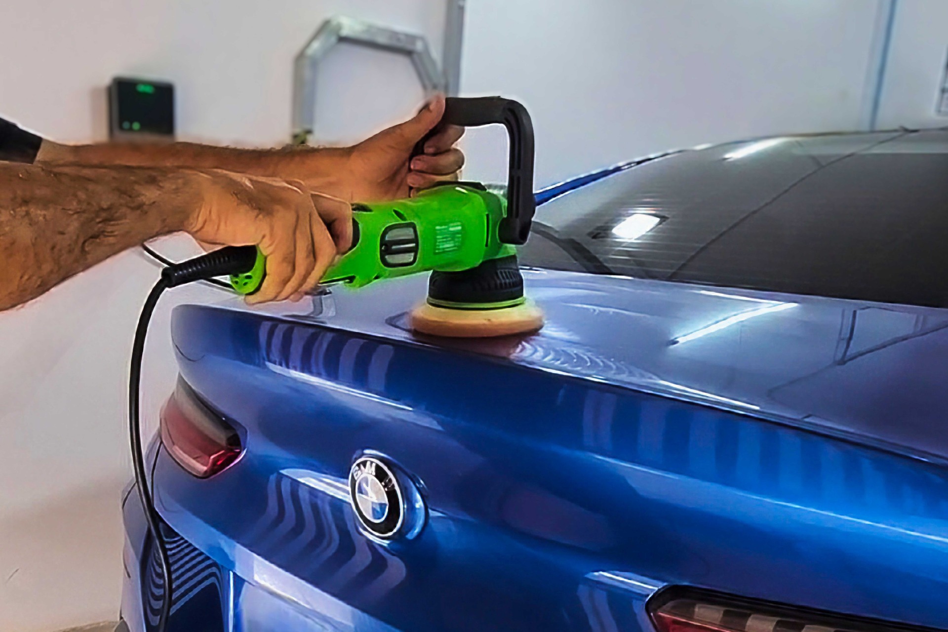 Exterior paint correction and polishing