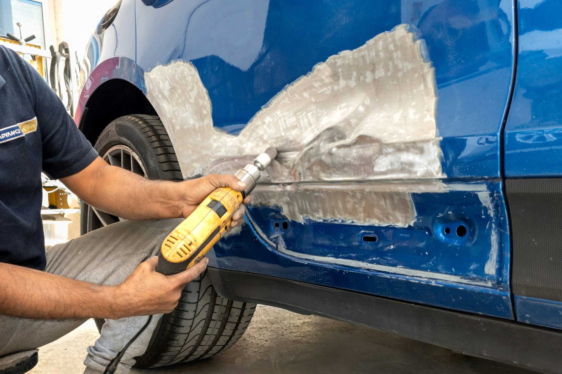 Vehicle dent repair